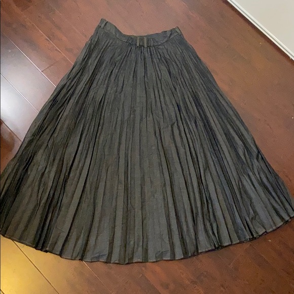 Black Denim Skirt - Picture 2 of 2